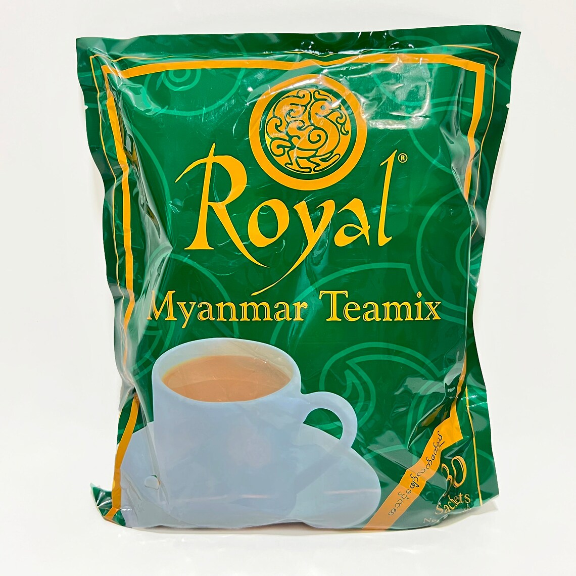 packaged myanmar tea