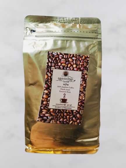 Shwetaungtmar Coffee - 100% Arabica -Fresh Roast - Roasted Bean Coffee - Myanmar Burma