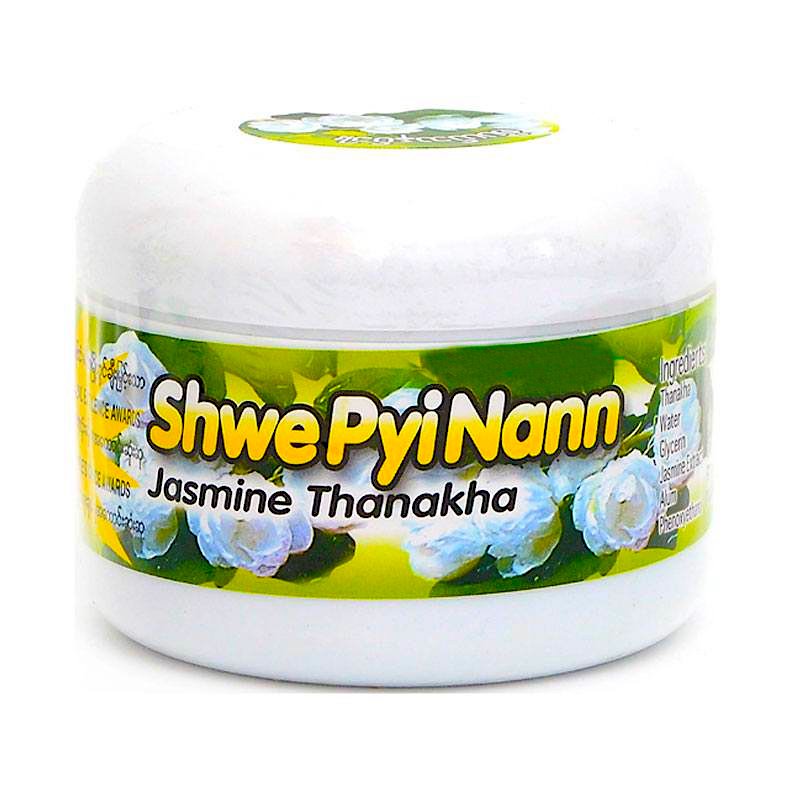 Thanakha Wood Powder Cream Shwe Pyi Nann 100% Natural Thanakha Myanmar Burmese 50g &140g