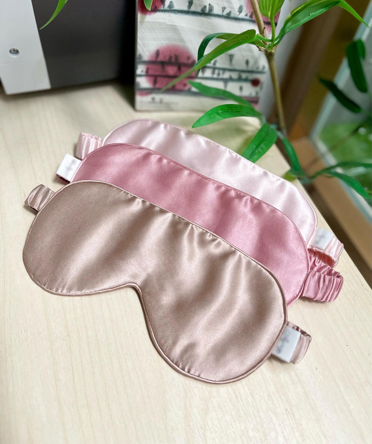 Eye Mask Sleep Travel Genuine 100% Burmese Silk Mulberry Silk Sleeping Mask