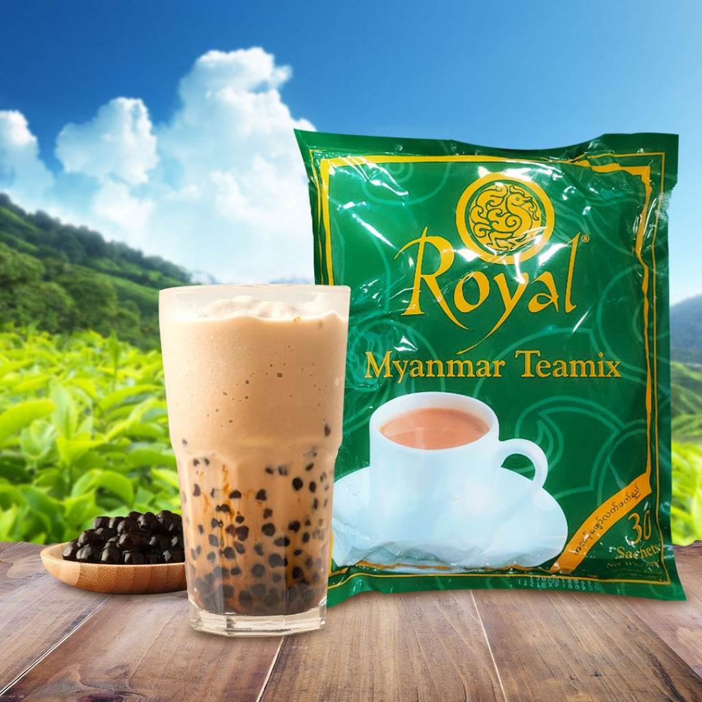 Tea In Myanmar Royal Myanmar Teamix 3 in 1 Instant Tea Burmese Tea Mix 30 Packets ...