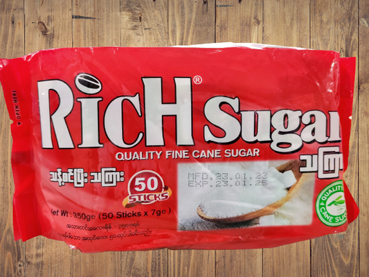 RICH Quanlity Fine Cane Sugar & Cream-Mate (Non Dairy Creamer) - Myanmar Burma