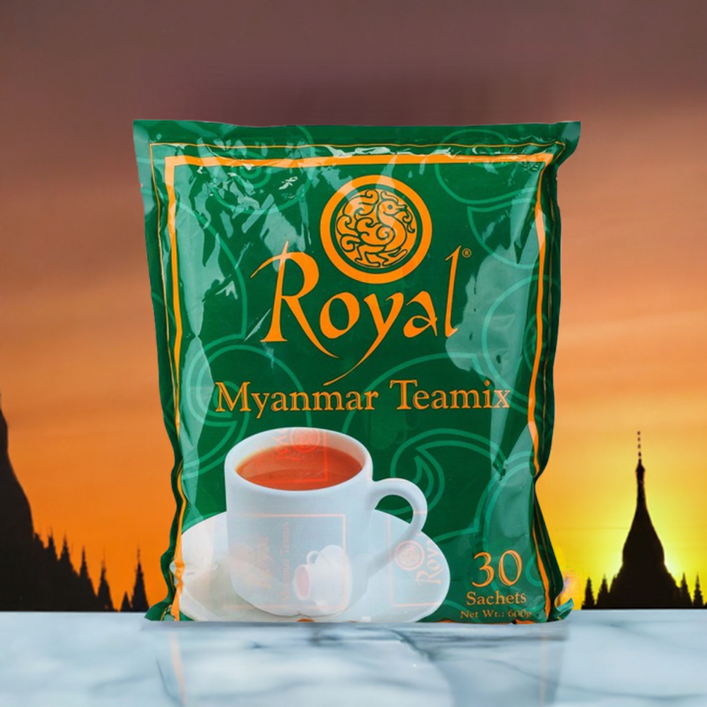 Tea In Myanmar Royal Myanmar Teamix (Burmese Milk Tea 3 in 1) 20g x 30 sachets/packag ...