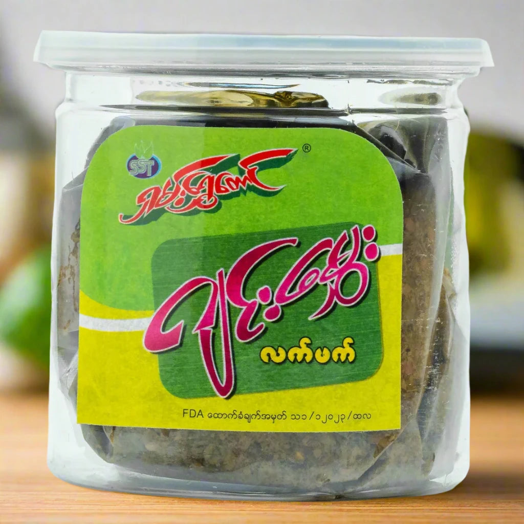 Myanmar Pickled Tea (Laphet) for Tea Salad Dressing. Authentic Taste of Myanmar 280g