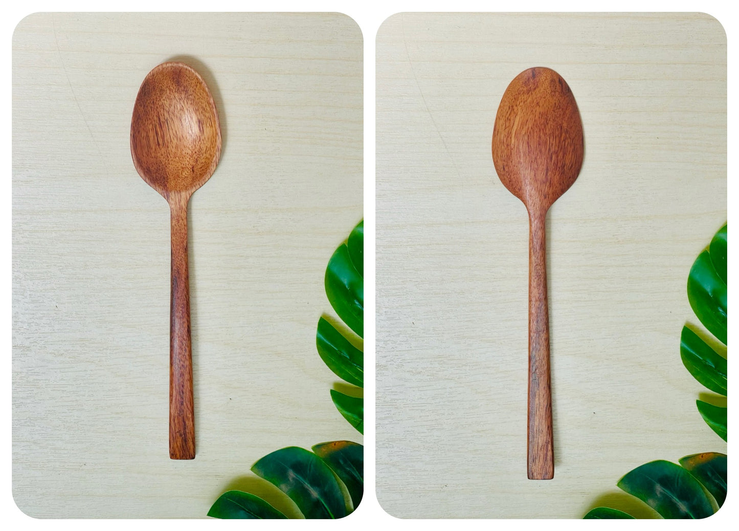 90's Doh Ywer Myanmar Set of Spoon and Fork Decoring