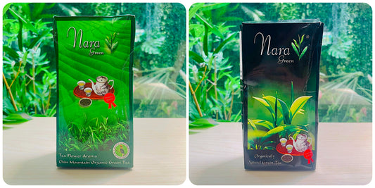 Nara Burmese Tea - Tea Flower Aroma & Oranically Natural Green Tea 150 gram