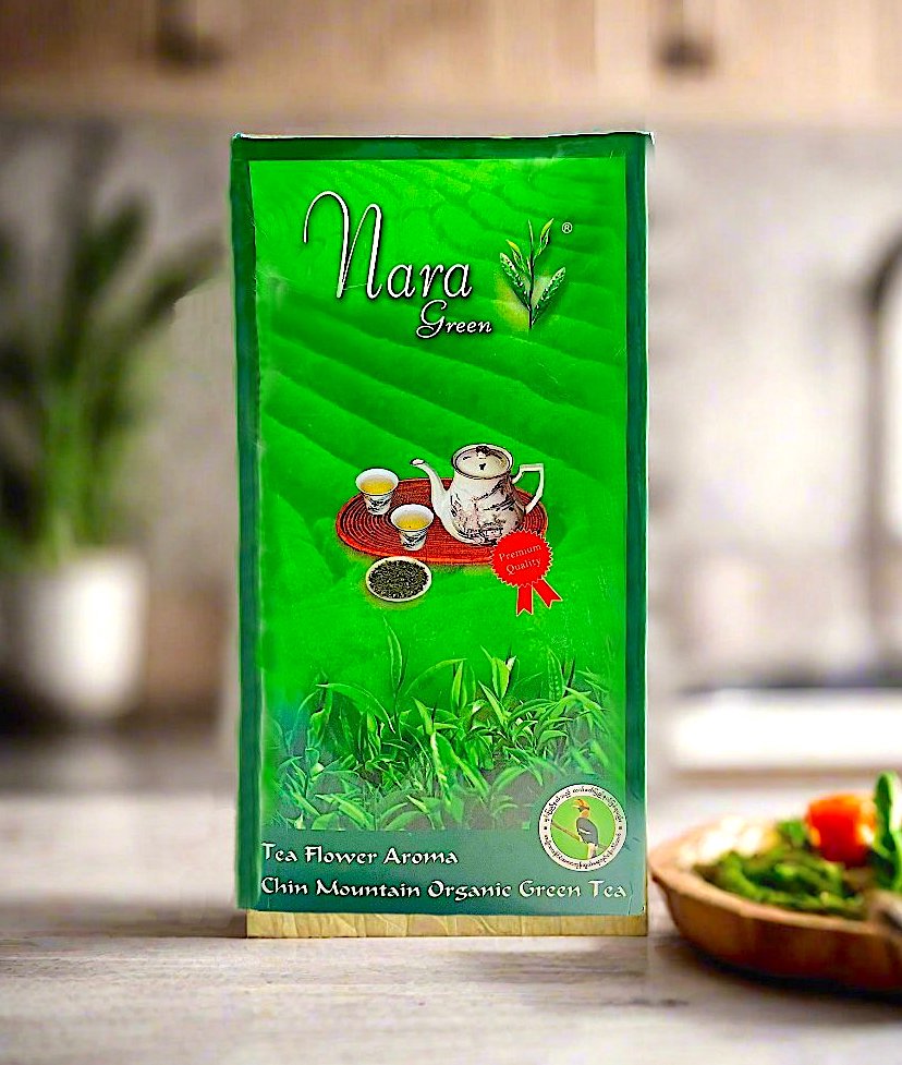 Nara Burmese Tea - Variety Flavours With Green Tea & Herbal Tea 150g & 75g