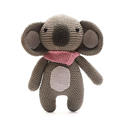 Cute Koala Handmade Amigurumi Stuffed Toy Knit Crochet Doll VAC