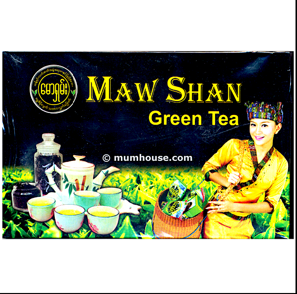 Maw Shan Green Tea 120G - Myanmar Burma