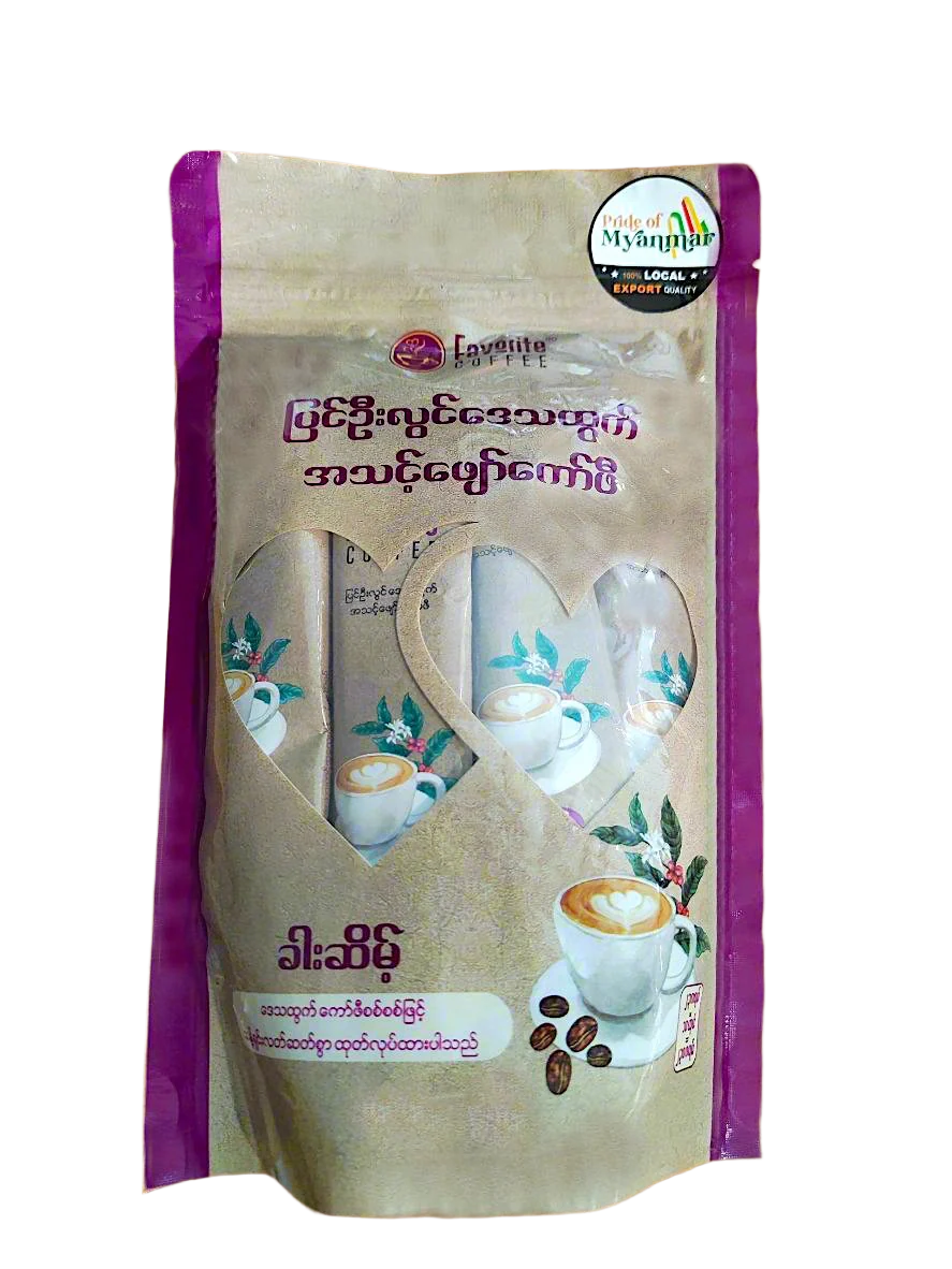 Favorite Coffee Sein- Ready Coffee 2plus1 Khar Seint & Cho Seint (10 sticks)