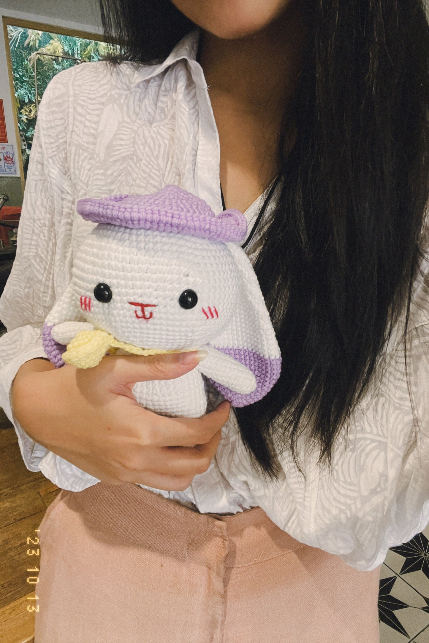 Handmade Knitting Stuffed Stuffed Crochet Rabbit Doll VAC | 𝐌𝐞𝐚𝐧𝐢𝐧𝐠𝐟𝐮𝐥 𝐆𝐢𝐟𝐭 𝐅𝐨𝐫 𝐋𝐨𝐯𝐞𝐝 𝐎𝐧𝐞𝐬