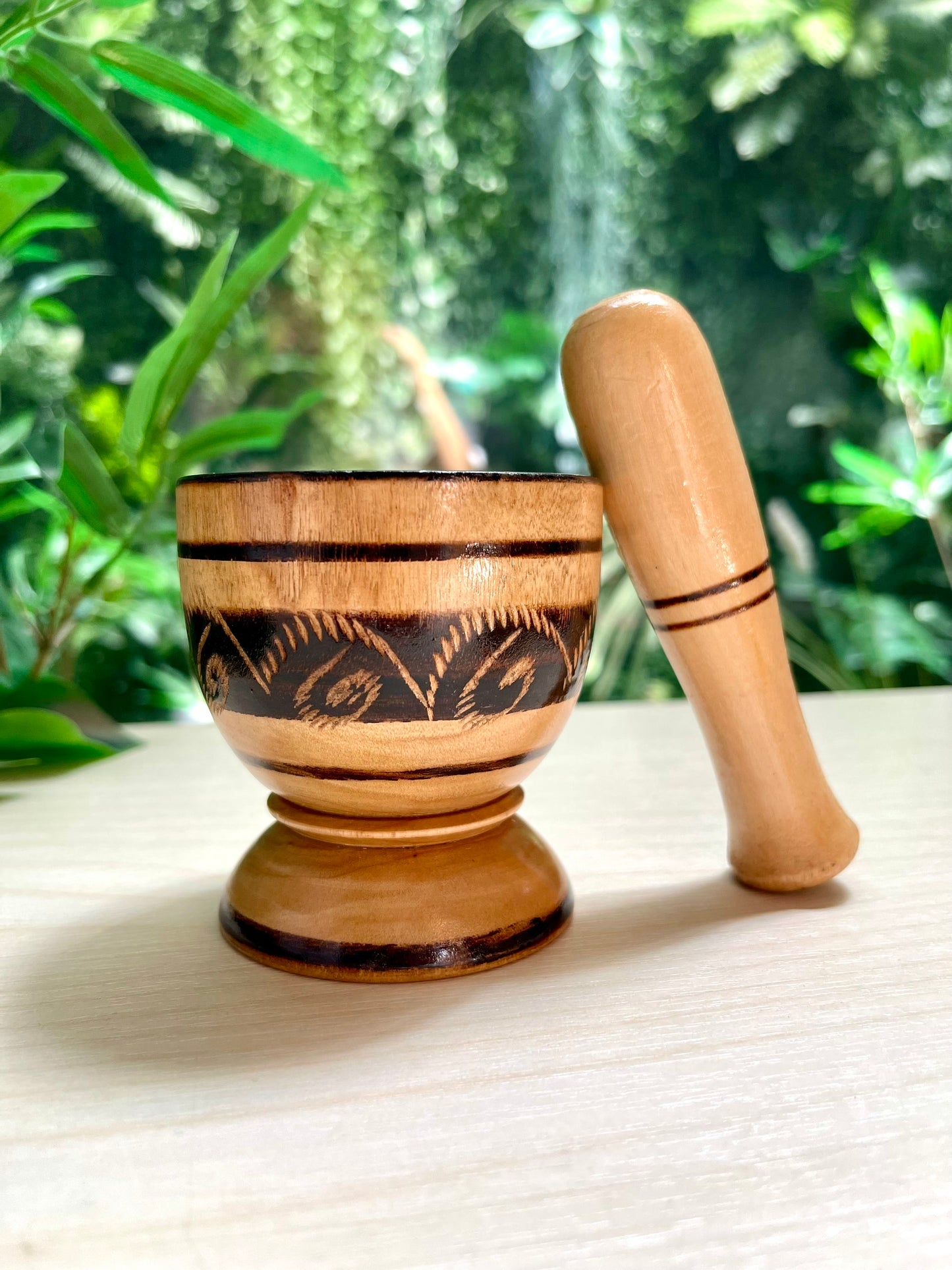 90's Doh Ywer Myanmar Set of Mortar and Pestle