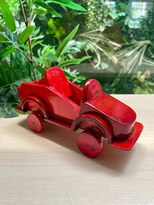 Myanmar Lacquerware Wooden Retro Car