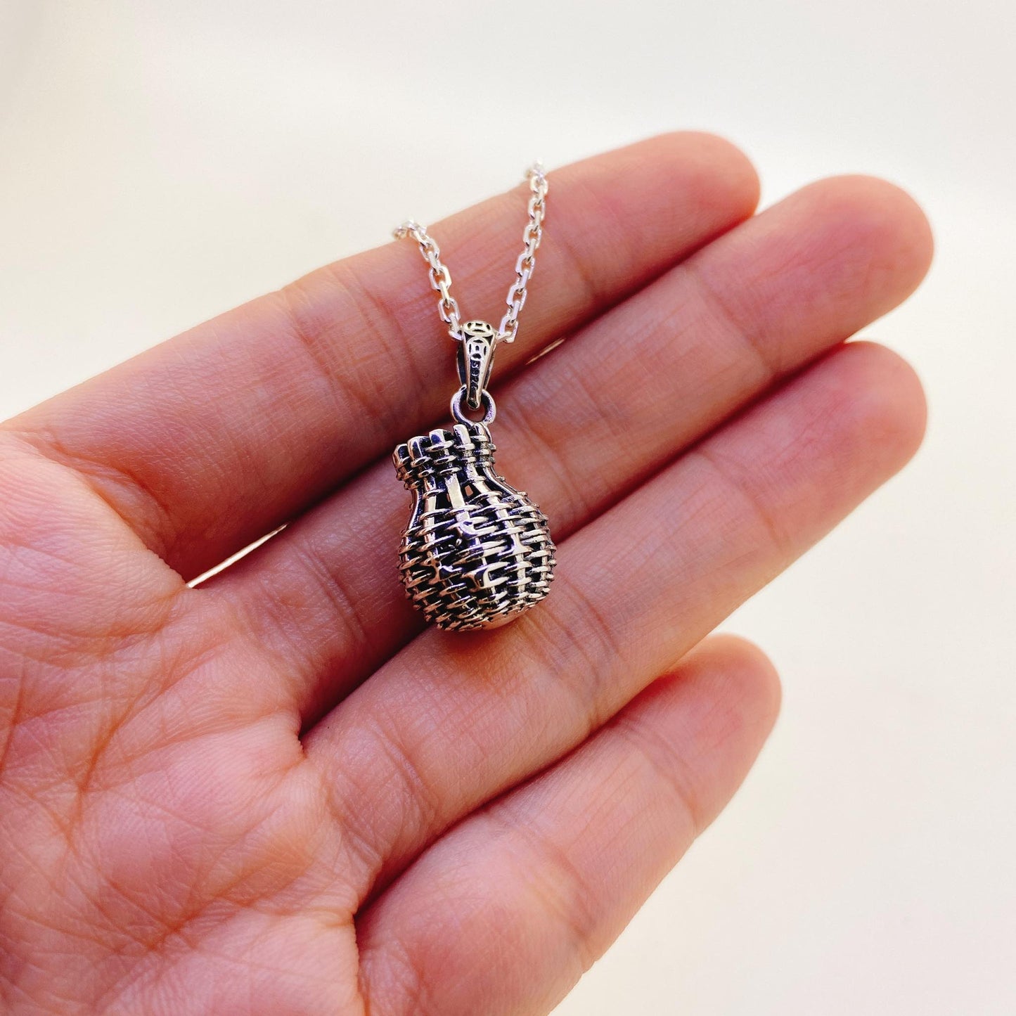 Pure Silver Ratan Necklace main image 1