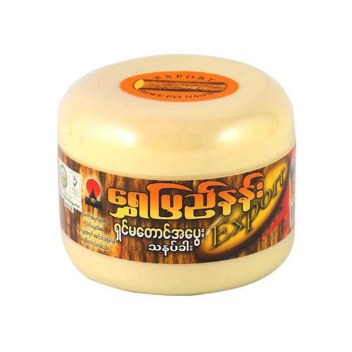 Thanakha Wood Powder Cream Shwe Pyi Nann 100% Natural Thanakha Myanmar Burmese 50g &140g