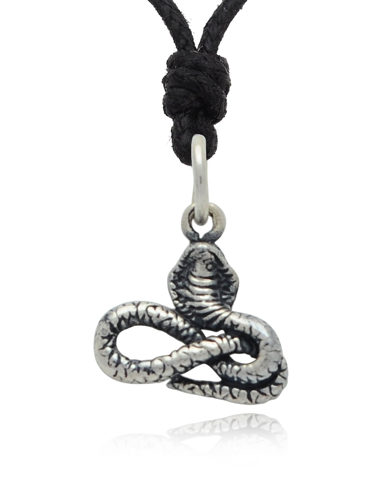 Year of the Snake Handmade Sterling-silver Brass Necklace Pendant Jewelry
