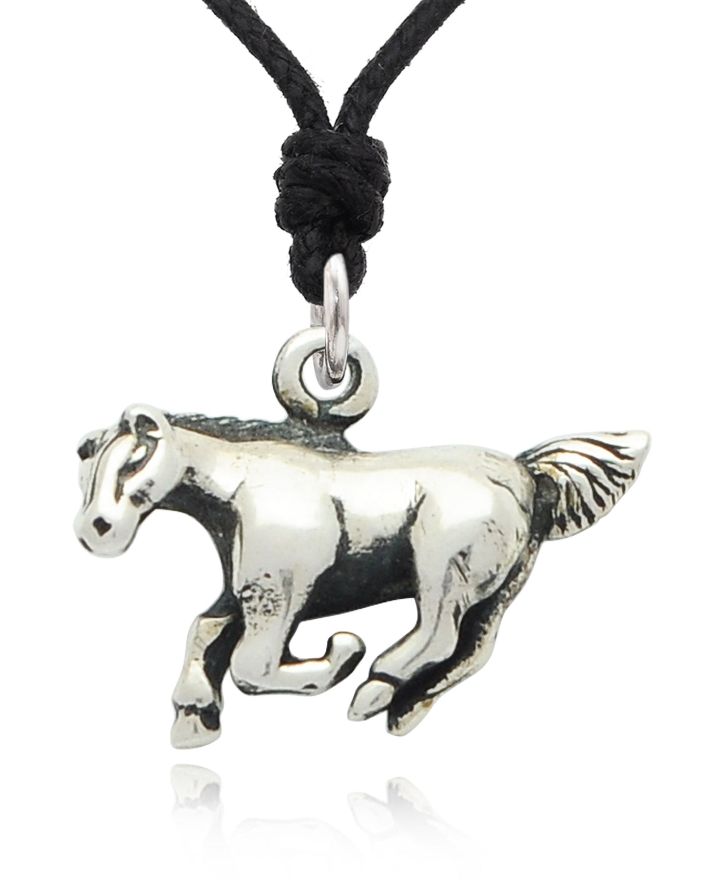 Year Of Zodiac Silver Pewter Charm Necklace Pendant Jewelry