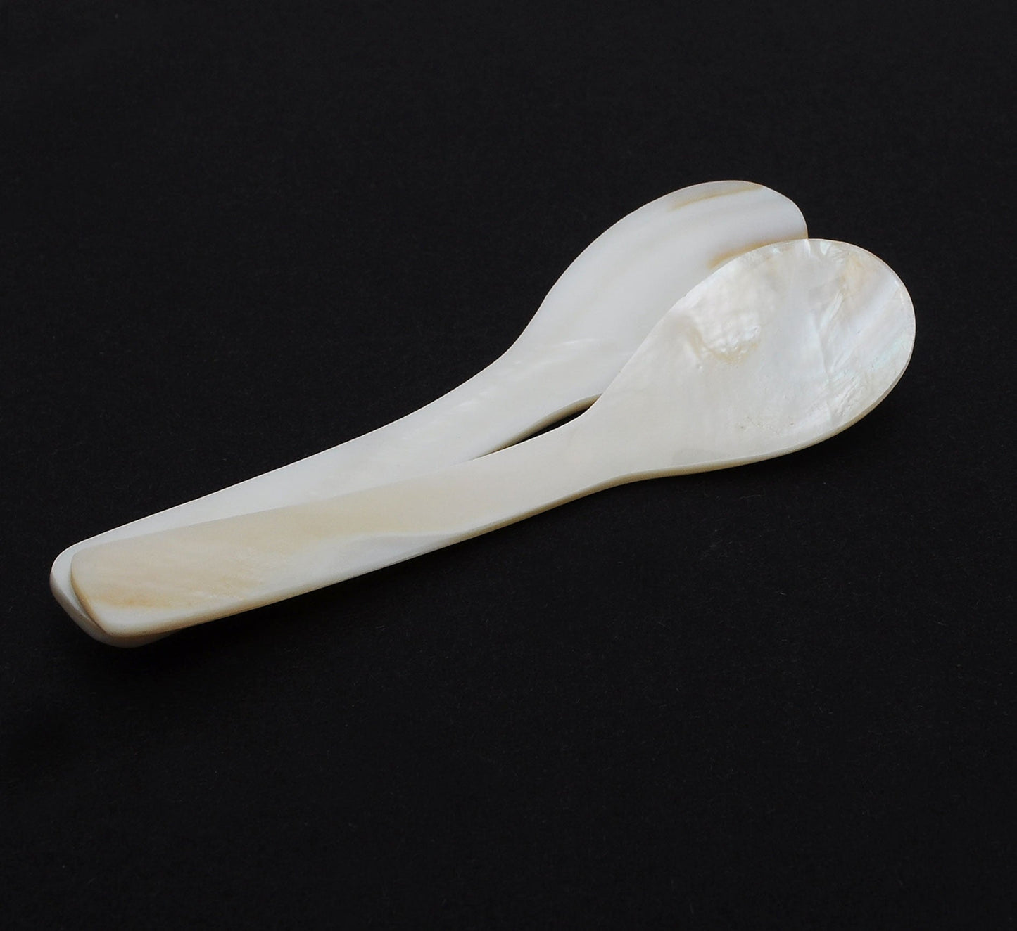 Mother of Pearl Shell Silverware Vietnam Organic Seashell Spice Dessert Spoon Small Sz