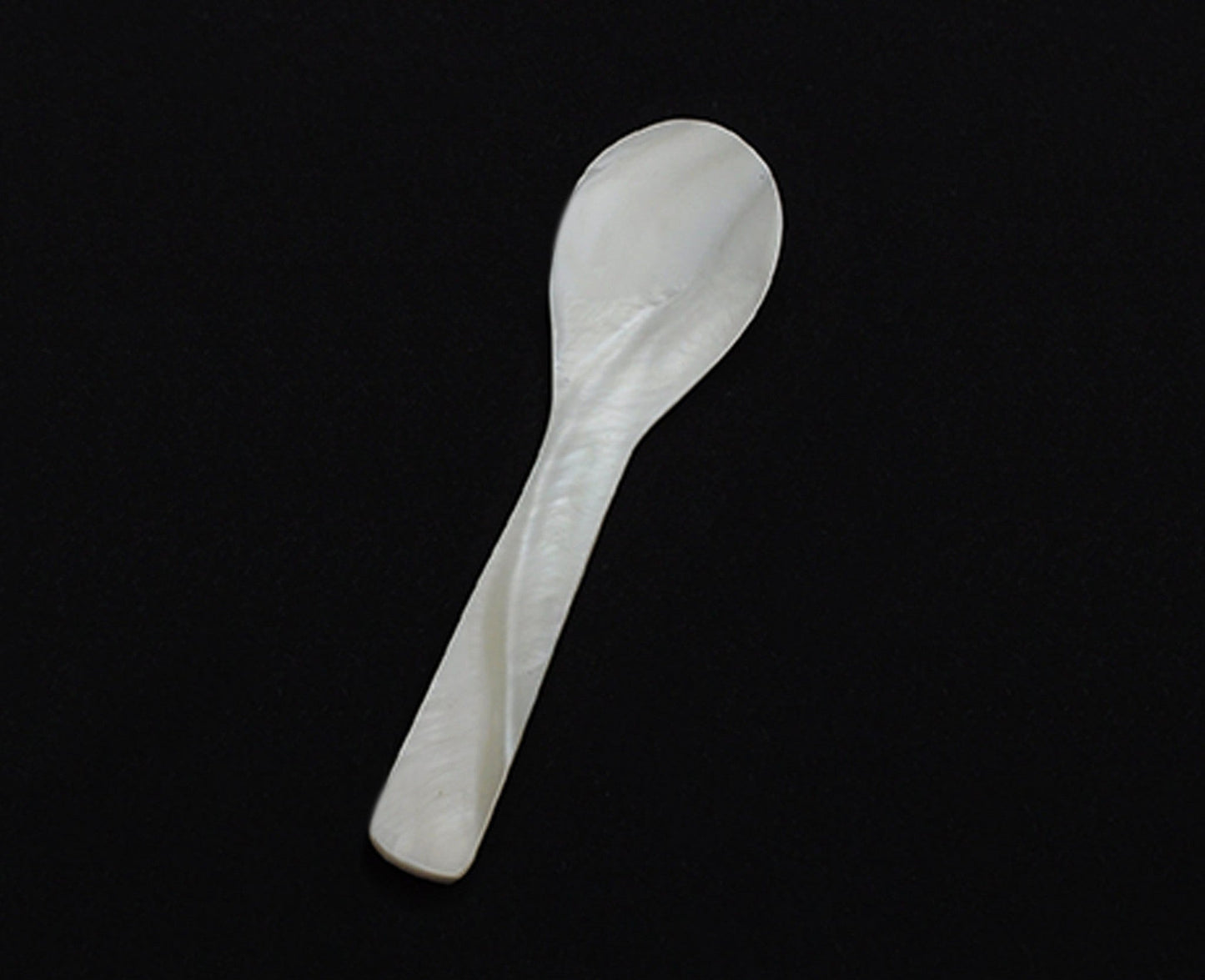 Mother of Pearl Shell Silverware Vietnam Organic Seashell Spice Dessert Spoon Small Sz