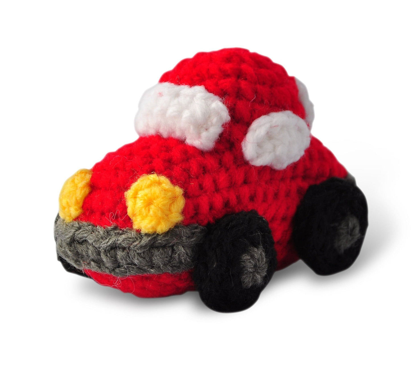 Car Toy Handmade Amigurumi Stuffed Toy Knit Crochet Doll VAC