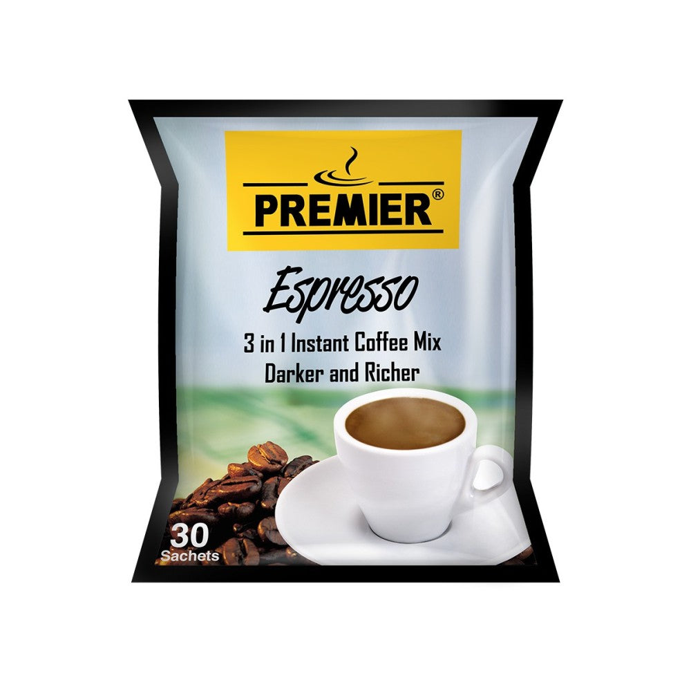 Premier Espresso 3 In 1 Instant Coffee mix Darker And Richer 30 Sachet premier-espresso-3-in-1-instant-coffee-mix-darker-and-richer-30-sachet