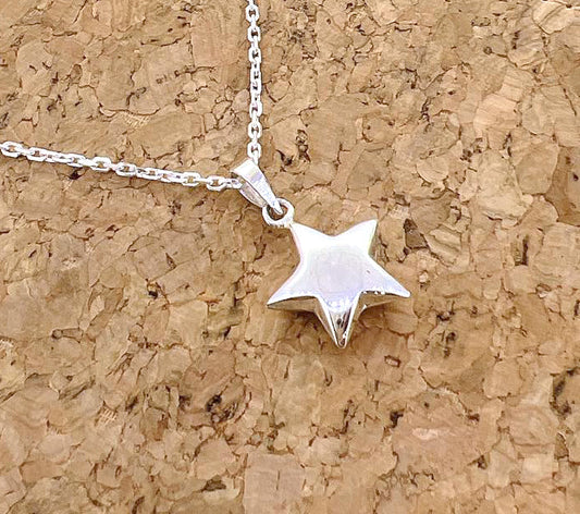 925 Sterling Silver Vietnam Star Charm Necklace & Pendant Vietnamese Sao