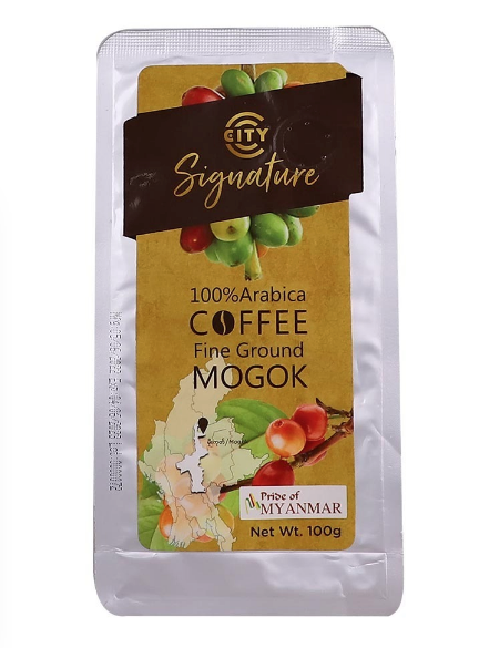 City Signature Mogok Arabica Coffee Fine 100G - Myanmar Burma